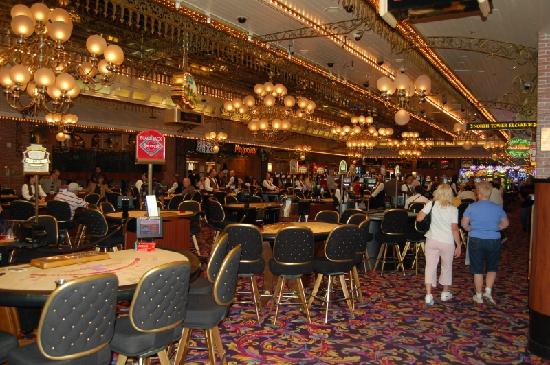 Poker night in a restaurant